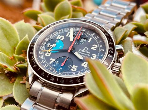 omega 44mm speedmaster|omega speedmaster mk40 triple date.